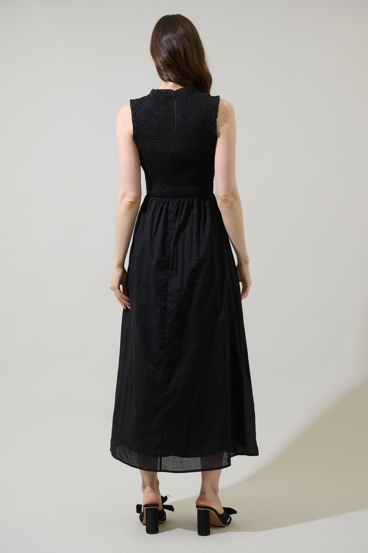Cecil Smocked Midi Dress