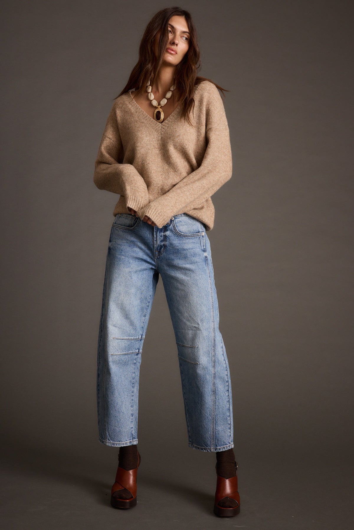 Robbyn Light Taupe Sweater