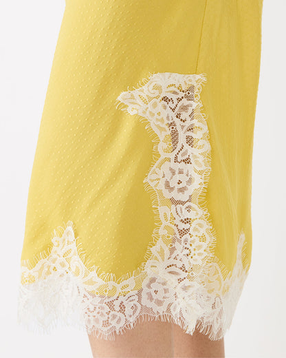 CINTHIA SKIRT GOLDEN LIME