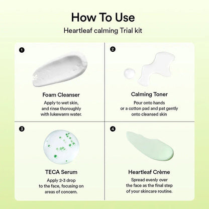 Abib Heartleaf Calming Trial Kit - 4 pc