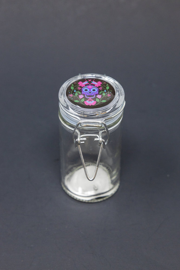 Airtight Glass Jar Container w/ Latch Top - Assorted StonedGenie.com