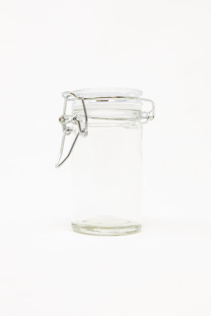 Airtight Glass Jar Container w/ Latch Top - Assorted StonedGenie.com
