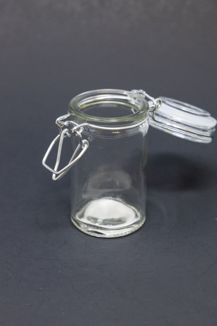 Airtight Glass Jar Container w/ Latch Top - Assorted StonedGenie.com