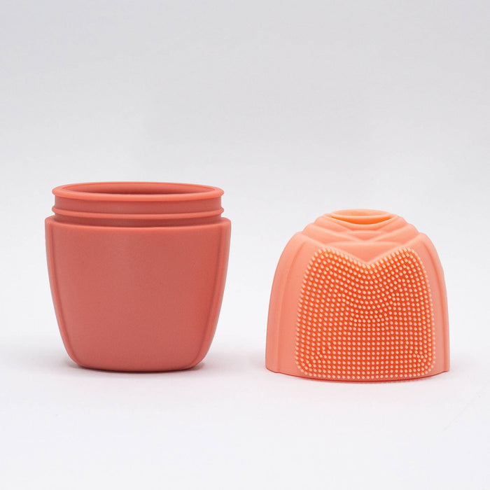 Ancient Wisdom Silicone Ice Face Roller - Peach