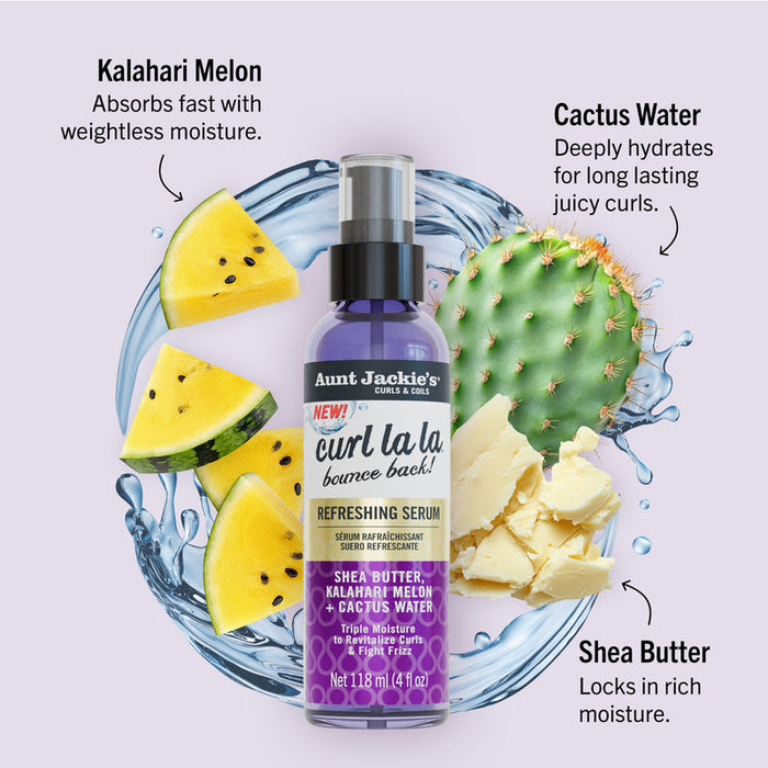 Aunt Jackie's Curl La La Bounce Back Refreshing Serum 118ml