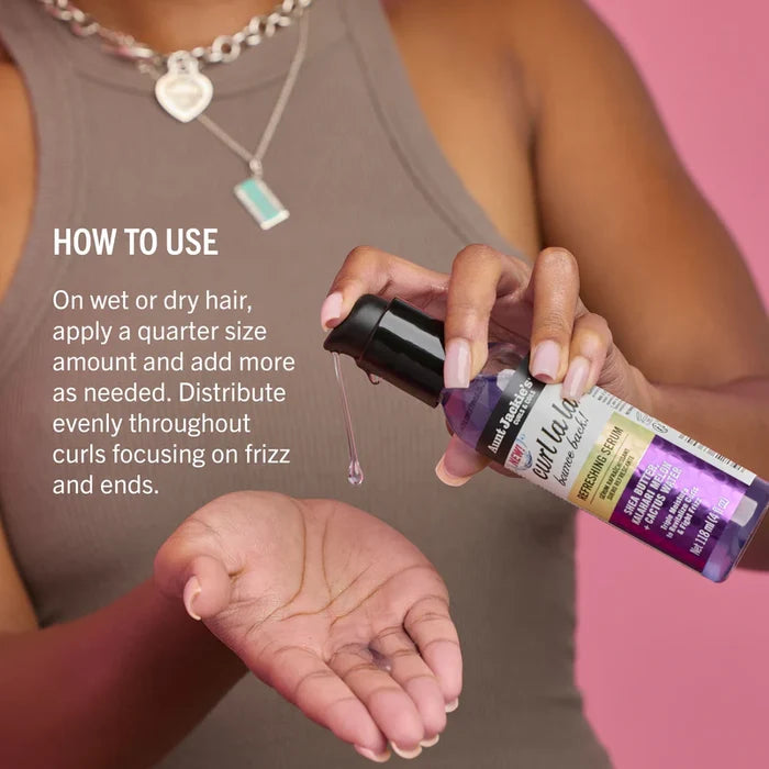 Aunt Jackie's Curl La La Bounce Back Refreshing Serum 118ml