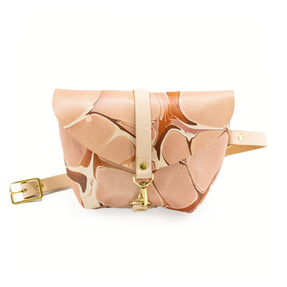 Big Sister Fanny Pack - Marbled Neutral