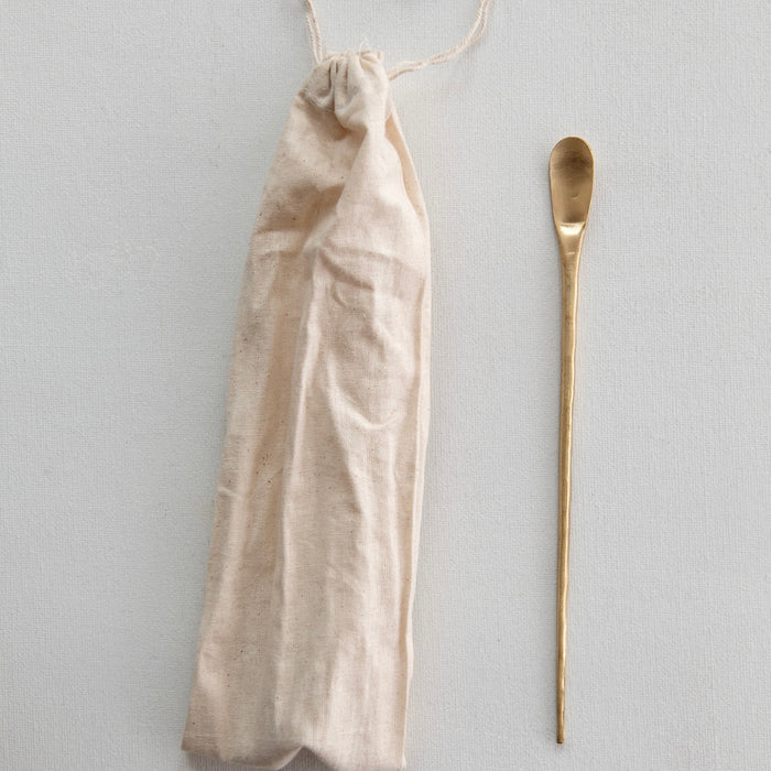 Brass Cocktail Spoon