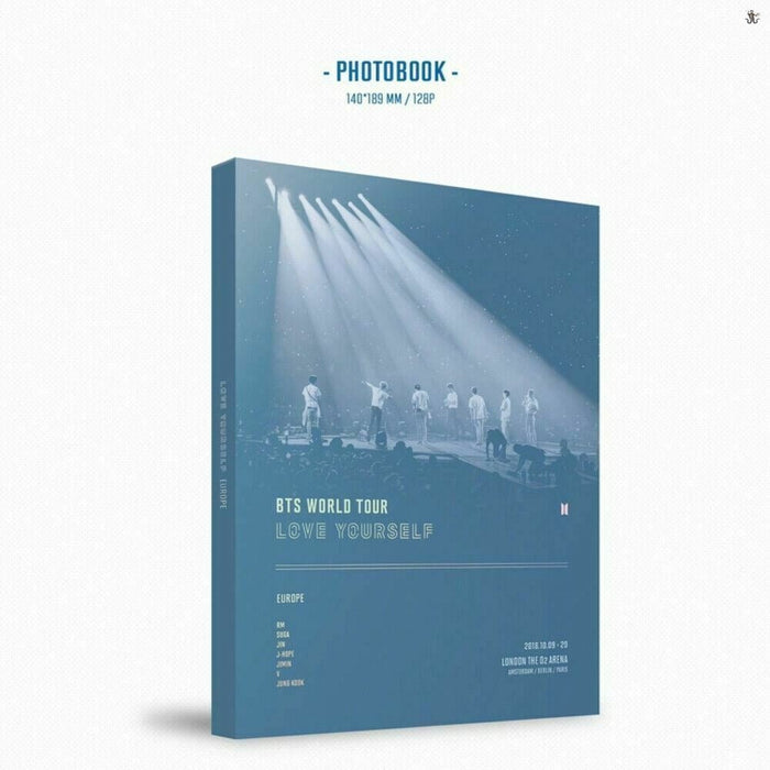 BTS World Tour LOVE YOURSELF in EUROPE DVD (Free Shipping) - K-STAR