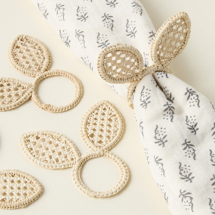 Bunny Ear Napkin Ring - Set of 4
