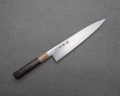 Premium Ebony / White Buffalo Horn