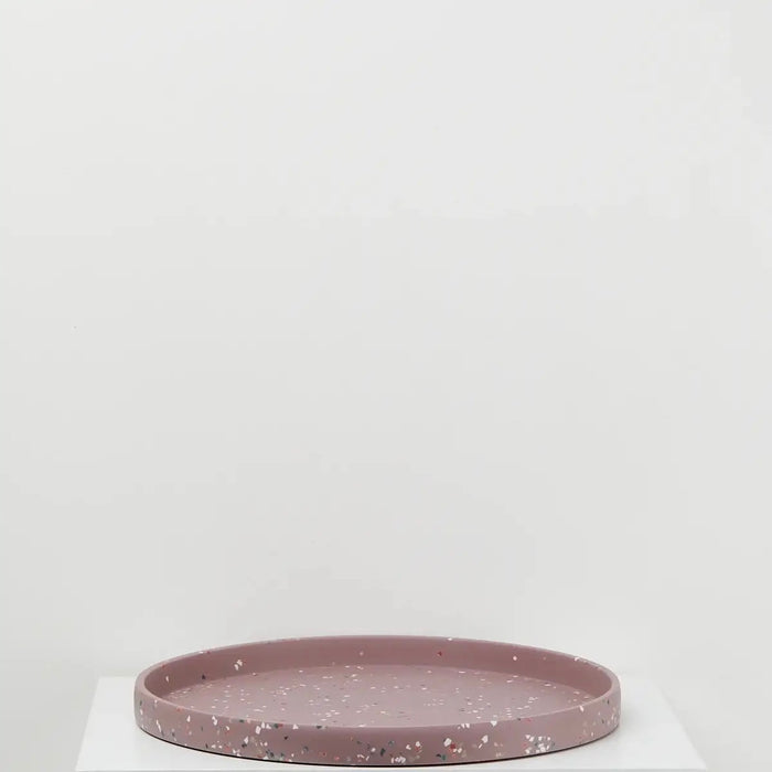 Capra Designs: Large Terrazzo Tray in Musk