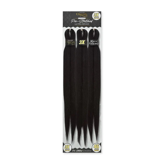 Cherish 3x Pre Stretched Ultra Braid Pre-Pulled 46" 3 Pack