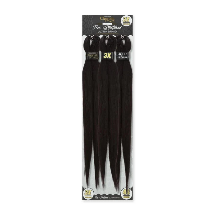 Cherish 3x Pre Stretched Ultra Braid Pre-Pulled 46" 3 Pack
