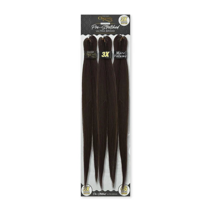 Cherish 3x Pre Stretched Ultra Braid Pre-Pulled 46" 3 Pack