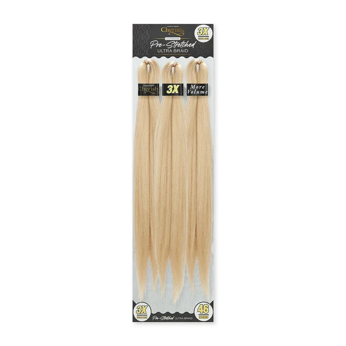 Cherish 3x Pre Stretched Ultra Braid Pre-Pulled 46" 3 Pack