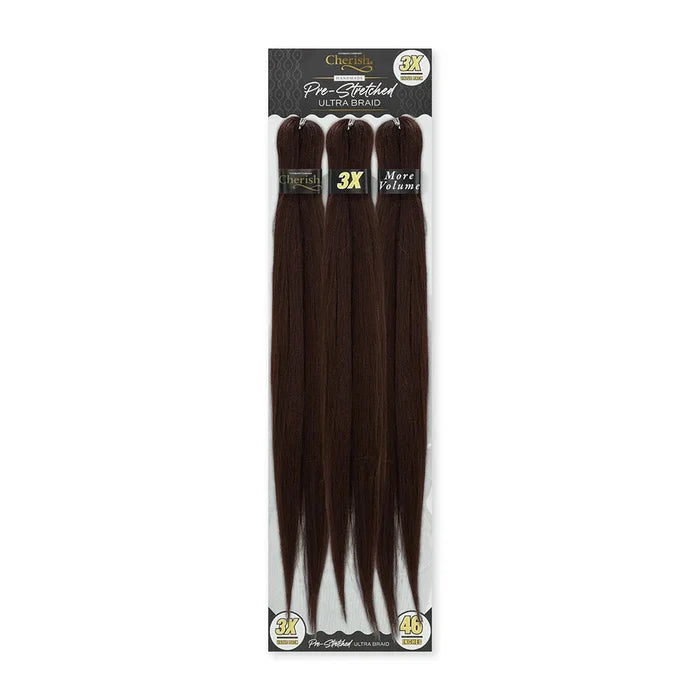 Cherish 3x Pre Stretched Ultra Braid Pre-Pulled 46" 3 Pack