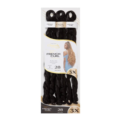 Cherish French Curl 28" 3X Pack