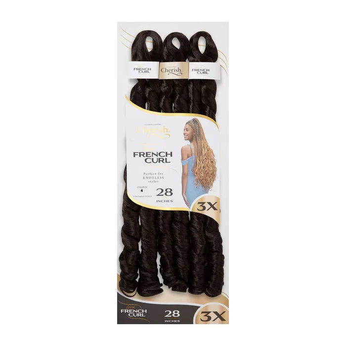 Cherish French Curl 28" 3X Pack