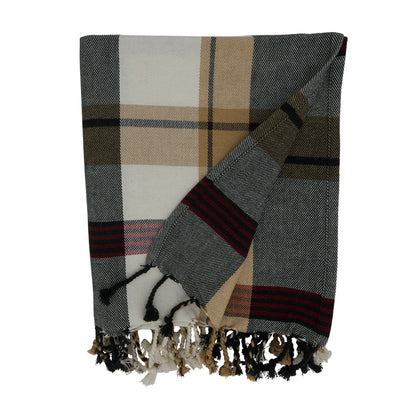 Classic & Comfy Plaid Throw Blanket