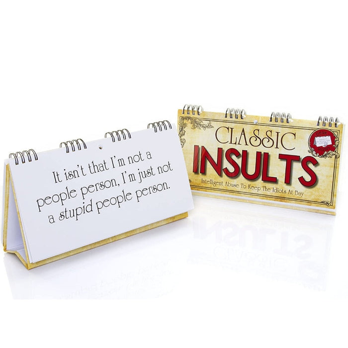 Classic Insults Flipbook