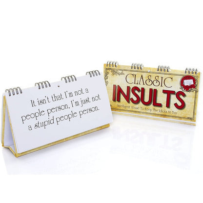 Classic Insults Flipbook