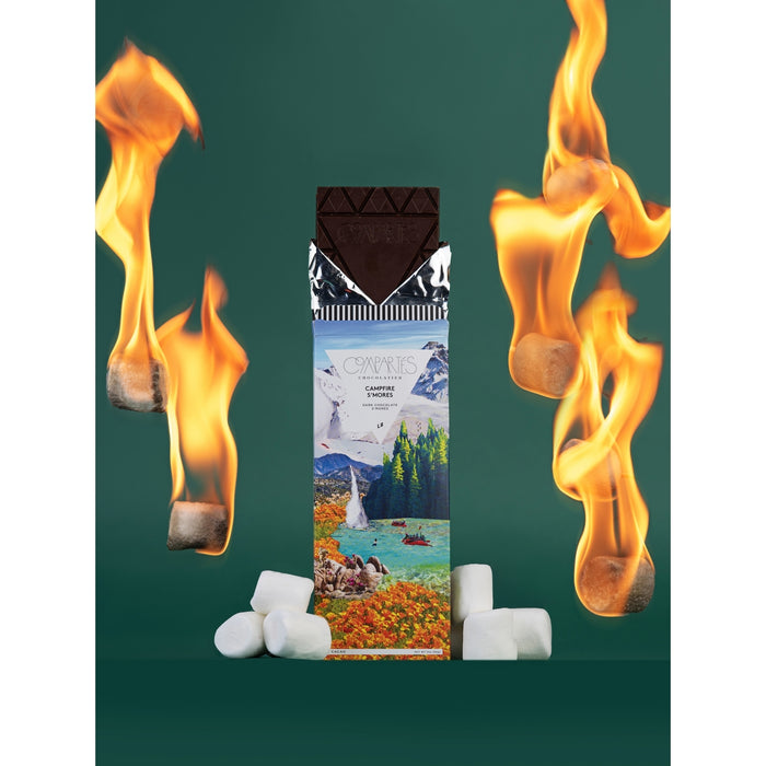 Compartes: Campfire S‘mores Chocolate Bar