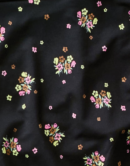Dawson Rashguard: Black Floret - FINAL SALE