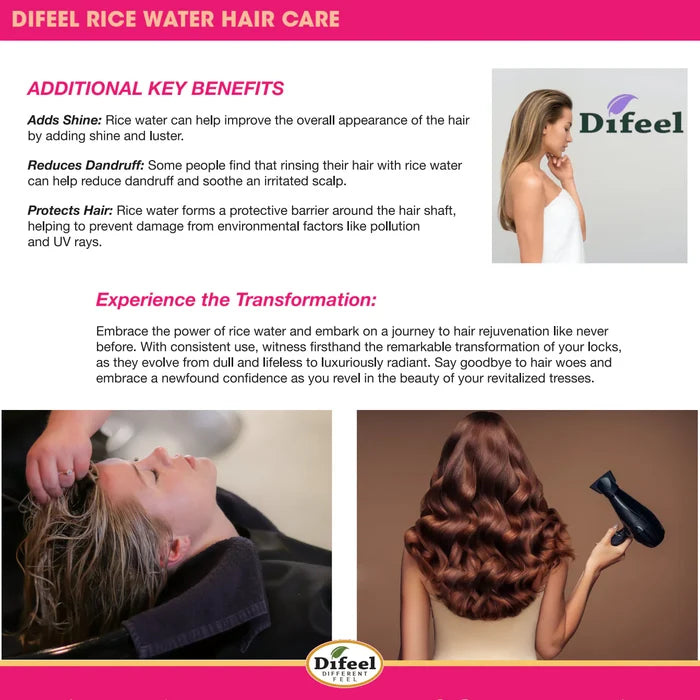 Difeel Rice Water Conditioner 12oz