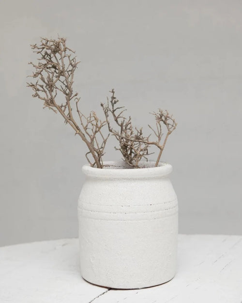Distressed Coarse Terracotta Crock