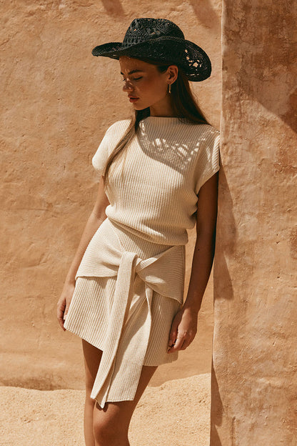 Lovina Dress - Beige