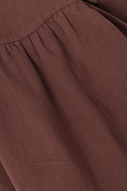 Alfresco Dress - Chocolate