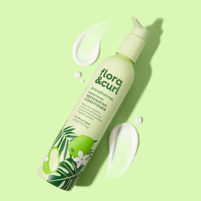 Flora & Curl Baobab Marula Restorative Conditioner 300ml