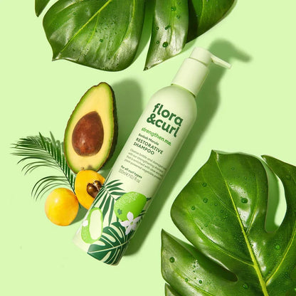 Flora & Curl Baobab Marula Restorative Shampoo 300ml