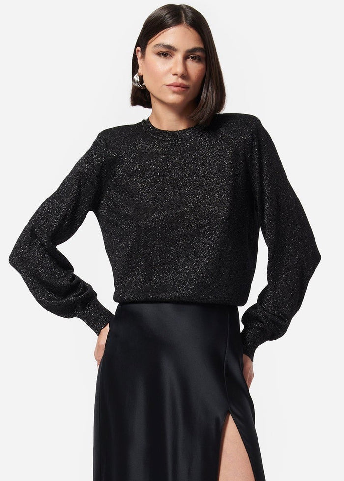 Gama Sweater (Black Metallic)