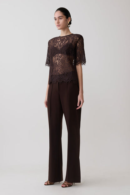Gigi Lace Bralette - Dark Chocolate