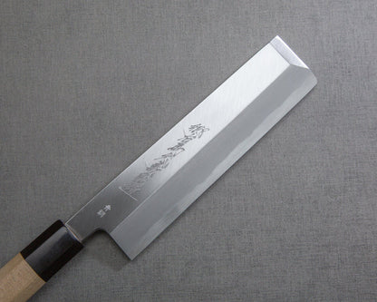 Goh Umanosuke Yoshihiro "Ao-Kasumi" Aogami #2 180mm Edo Usuba