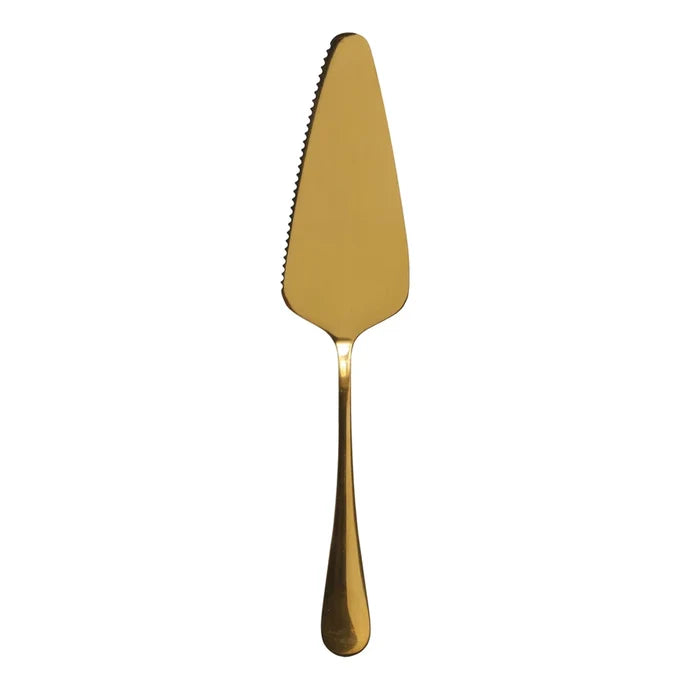 Golden Cake Server