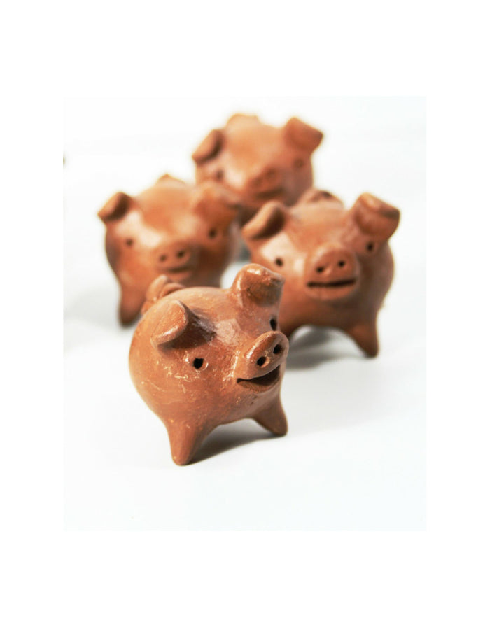 Good Luck Ceramic Pig