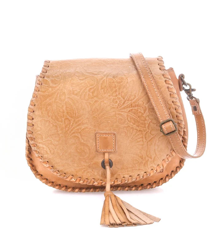 Half Moon Embossed Bag