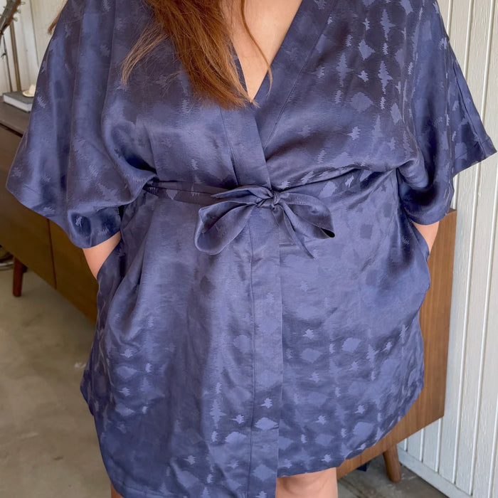 Navy Zig Zag / XS/S