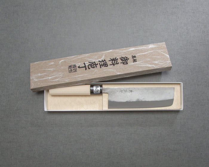 Kanemasa Shirogami #2 Nashiji 165mm Nakiri