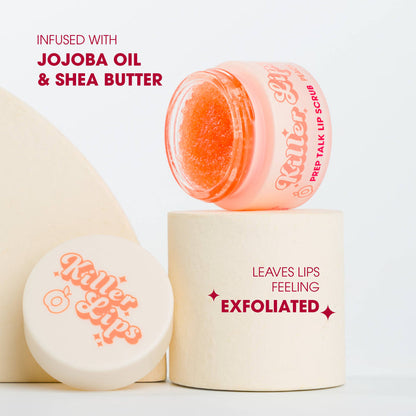 Killer Lips Prep Talk Lip Scrub - Peach