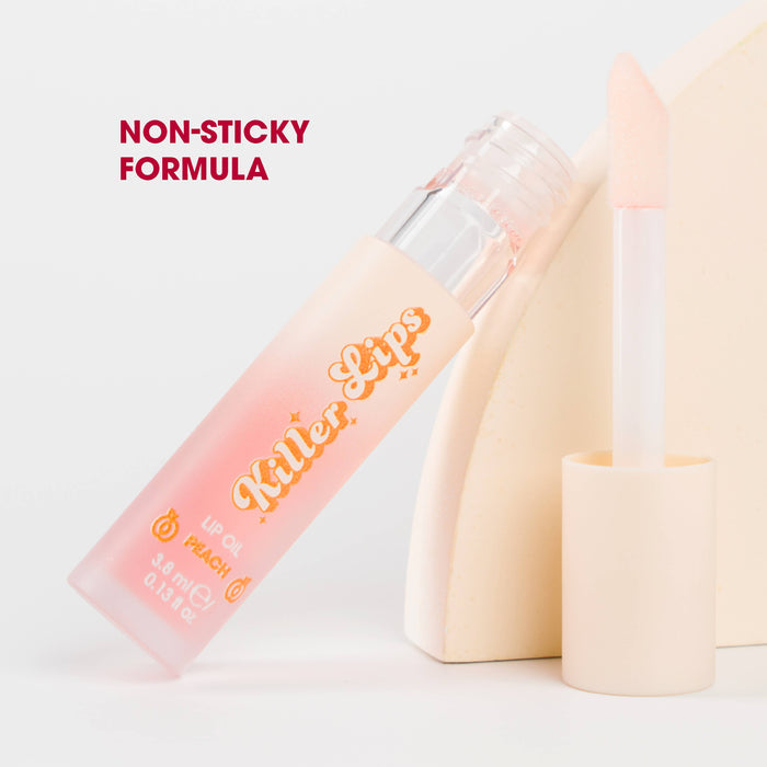 Killer Lips Super Juicy Lip Oil 3.8ml - Peach