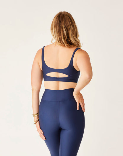 Korbyn Compression Top: Navy - FINAL SALE