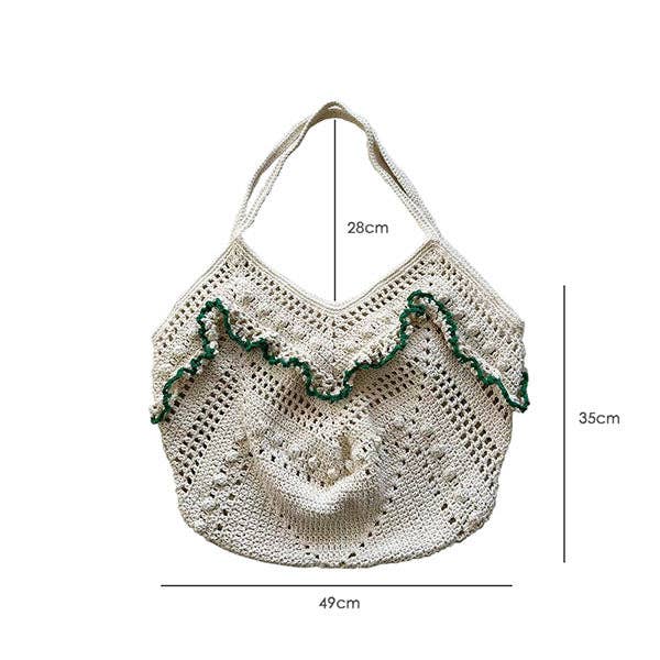 Large Capacity Crotched Shoulder Bag
