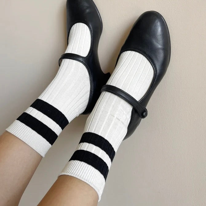 Le Bon Shoppe: Varsity Her Socks (various colors)