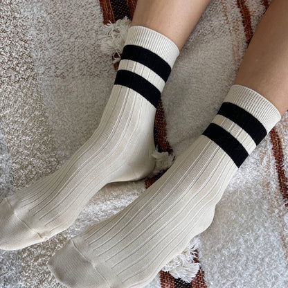 Le Bon Shoppe: Varsity Her Socks (various colors)