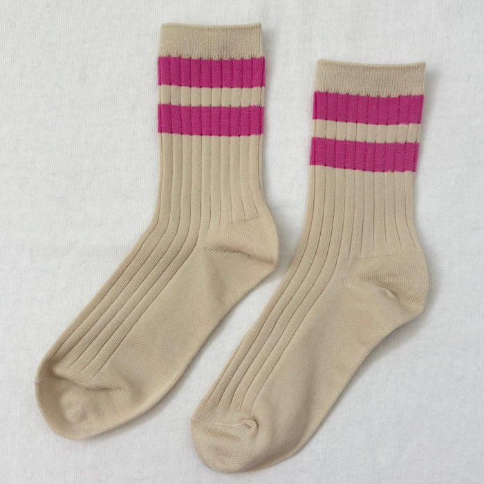 Le Bon Shoppe: Varsity Her Socks (various colors)