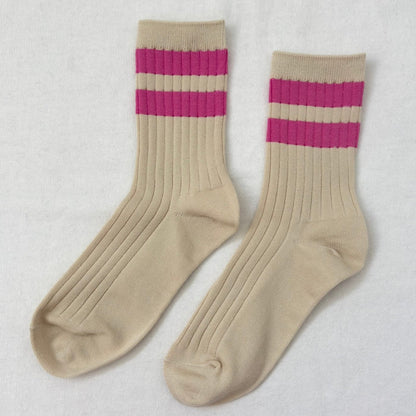 Le Bon Shoppe: Varsity Her Socks (various colors)